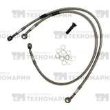 Комплект передних тормозных шлангов (2 шт) Honda MCH198V2