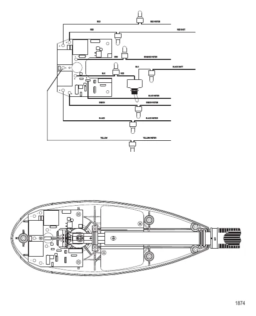 Схема электрических подключений (Модель SW71HBV) Схема электрических подключений (Модель SW71HBV)