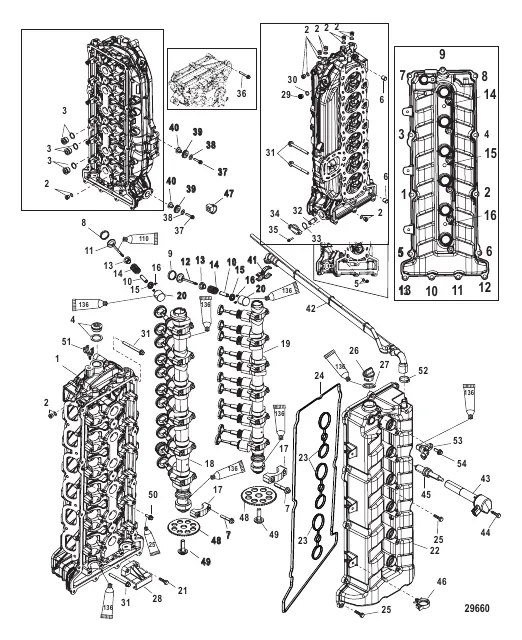 Cylinder Head and Camshaft