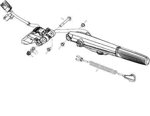 Steering Mounting, Tiller Handle Models