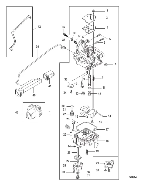 Carburetor 0R676745 and Below