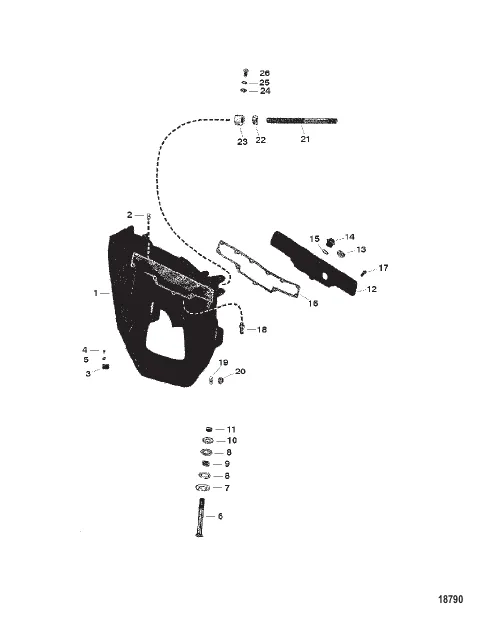 TRANSOM PLATE (III-IIIA-IV-V)