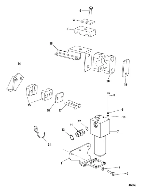 AXIUS Steering Fluid Filter (High Pressure), Gen I