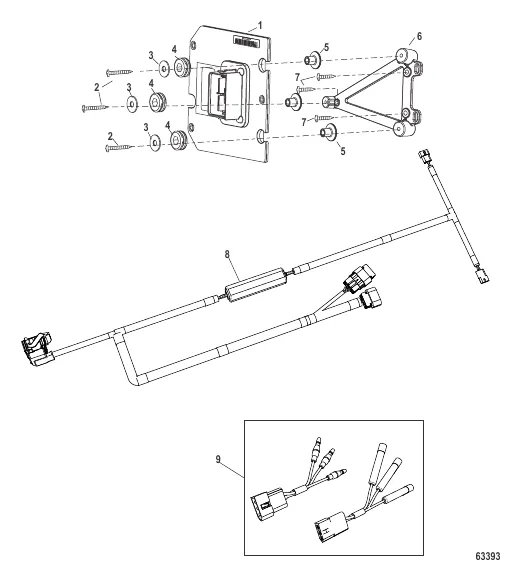 Комплект Active Trim_без клавиатуры Одинарный двигатель – F150 EFI/Optimax