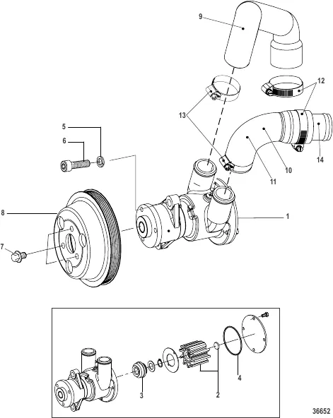 Water Pump Jabsco