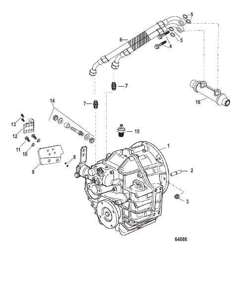 Transmission and Related Parts (45-1 and 45A Mechanical)