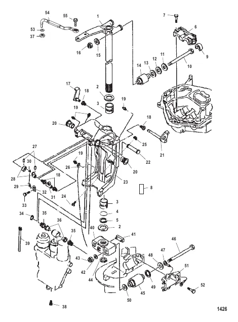 Swivel Bracket and Steering Arm