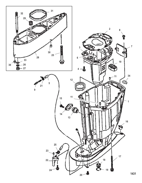 Driveshaft Housing