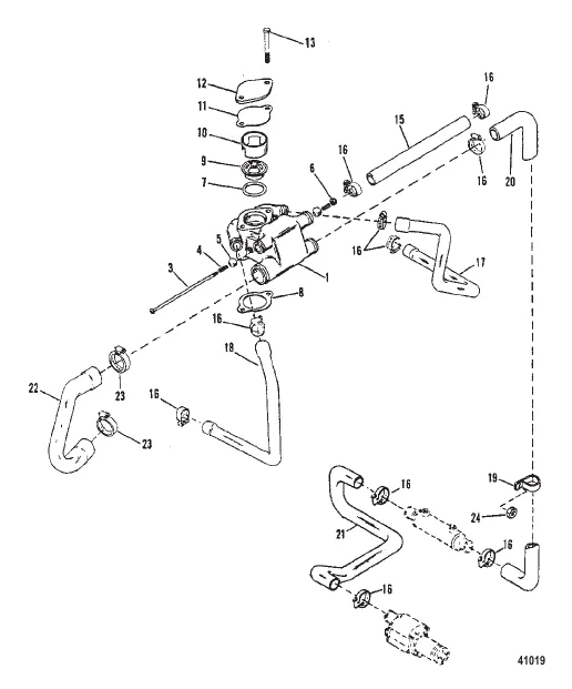 Thermostat Housing (Standard Cooling) Design II