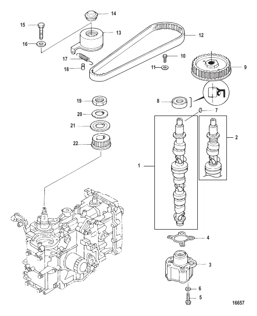 Camshaft/Oil Pump