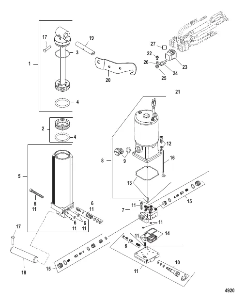 Компоненты усилителя дифферента