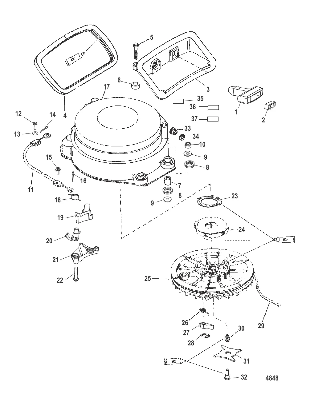 Starter Assembly (Manual)