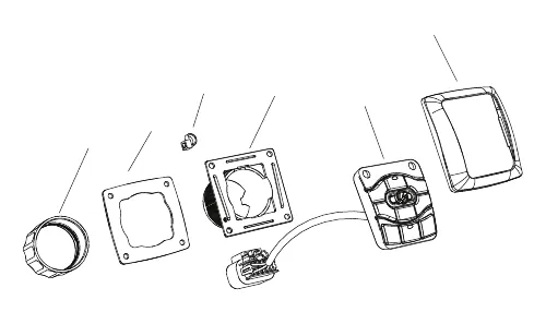 Can Pad Switch Assembly Helm Mounted