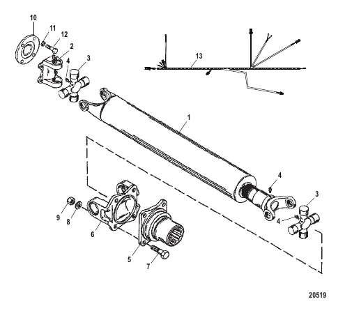Driveshaft And Tailstock (Driveline)