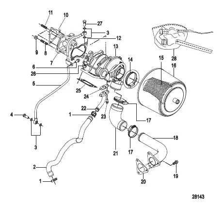 Turbocharger and Air Filter Assembly Design-II