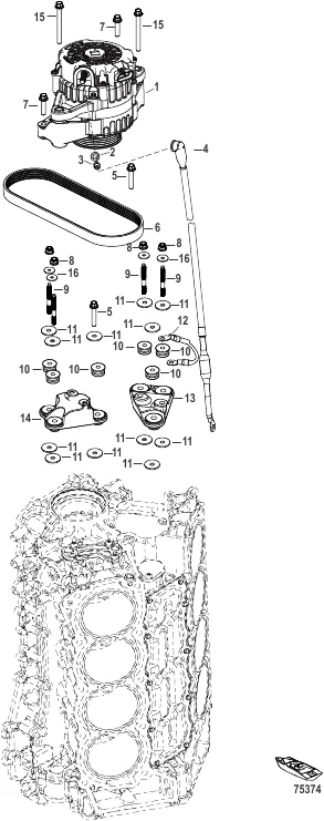 Alternator Mounting/Belt Design II
