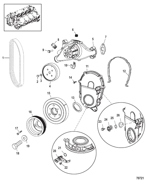 Water Pump And Front Cover