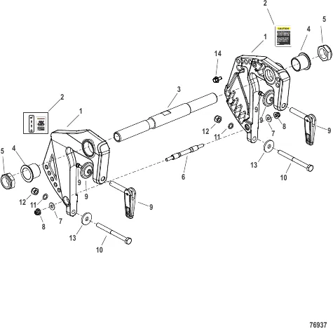 Clamp Brackets Remote Control Models