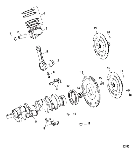 Engine Components (Crankshaft / Piston / Connecting Rods)