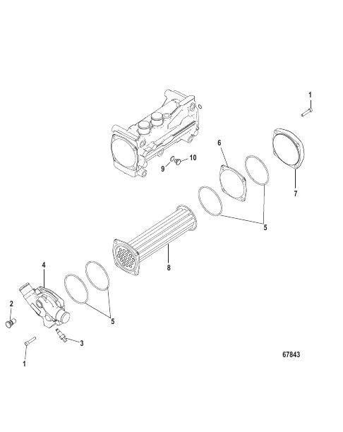 Cooling System Heat Exchanger Components