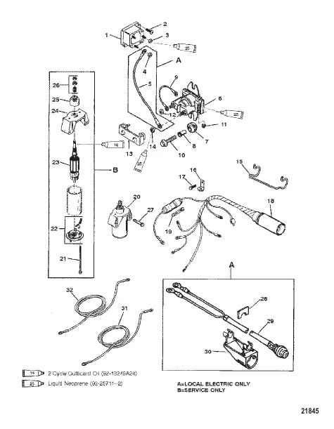 Electric Start Components