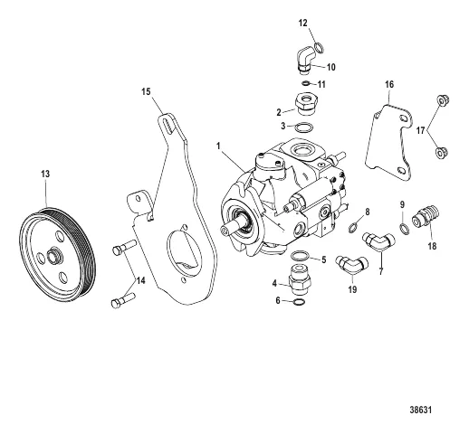 AXIUS Steering Components Hydraulic Pump