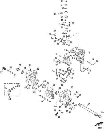 Clamp Brackets/Swivel Bracket Manual Tilt