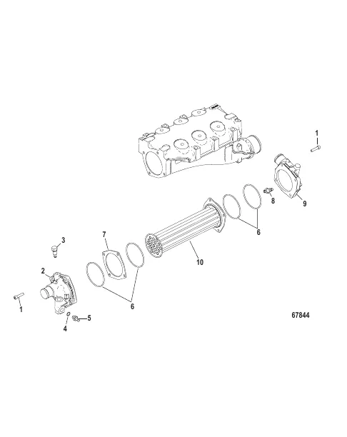 Charge Air Intercooler Components