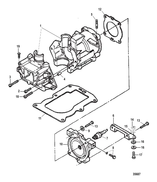 CYLINDER BLOCK ASSEMBLY