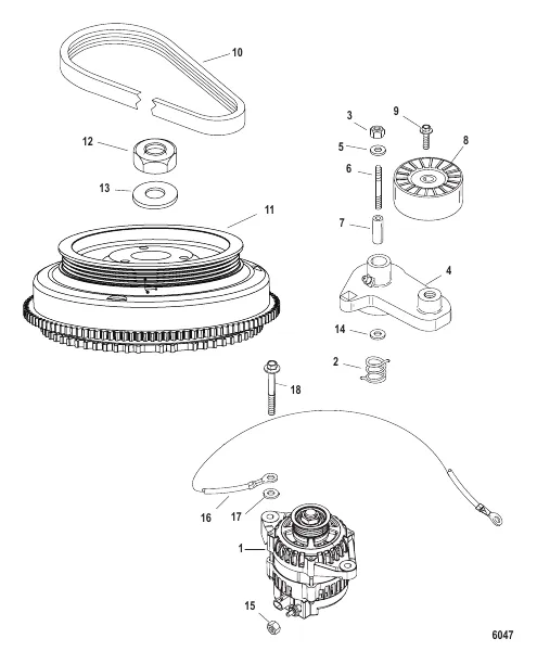 Flywheel/Alternator