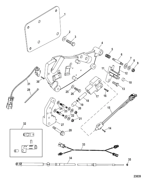 Shift Plate Components (NXT1)