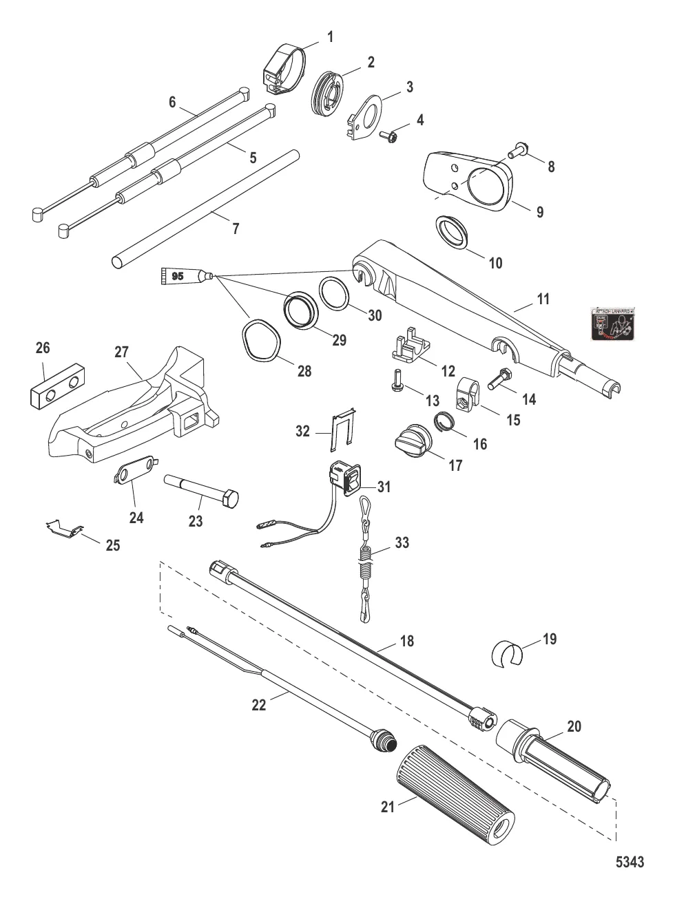 Tiller Handle