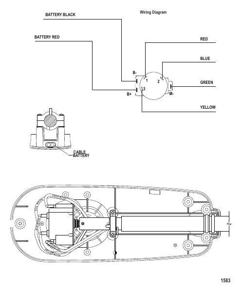 Схема электрических подключений (Модель TT3000) (12 В) Схема электрических подключений (Модель TT3000) (12 В)