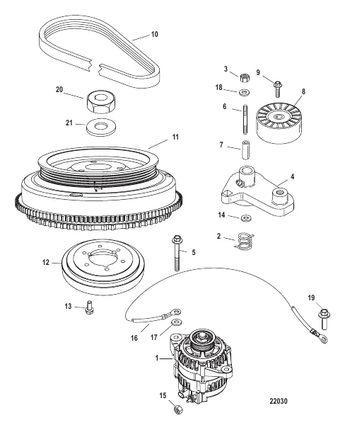 Flywheel/Alternator