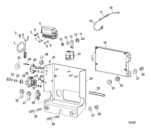 Electrical Components (Mounting Box)