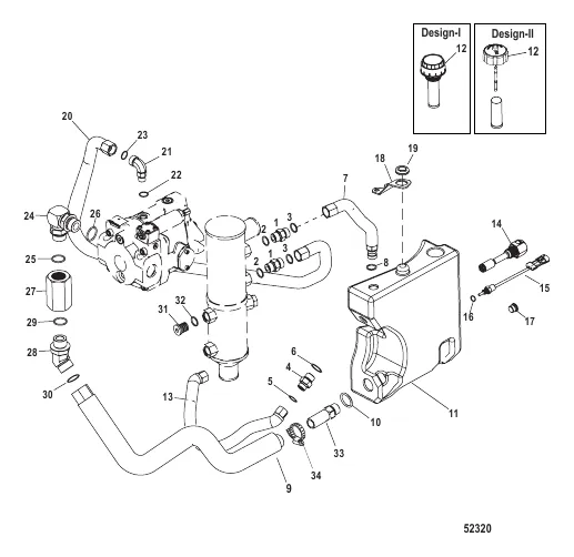 Hydraulic System Starboard