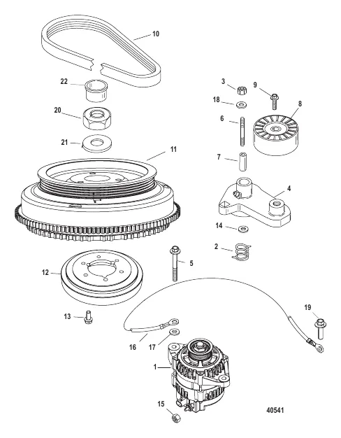 Flywheel/Alternator