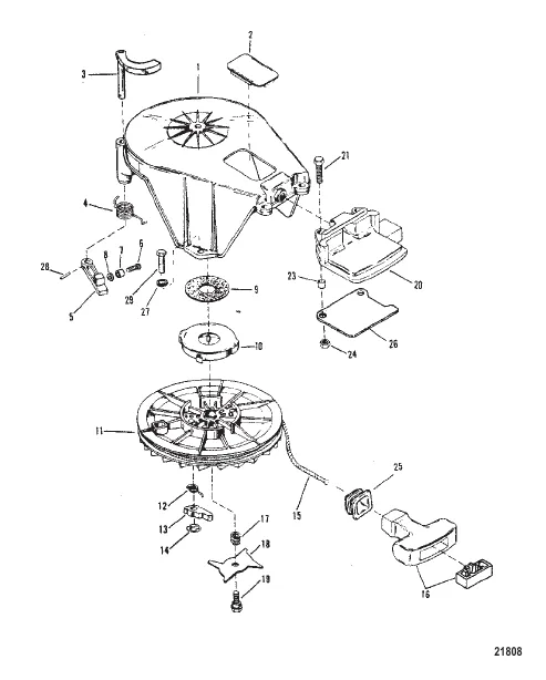 Recoil Starter Assembly (MANUAL)