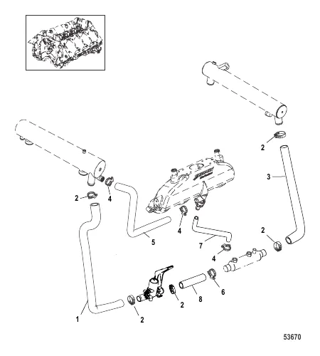 Cooling System Raw Water Components, Port