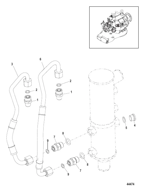 Transmission Oil Lines No Drop Box