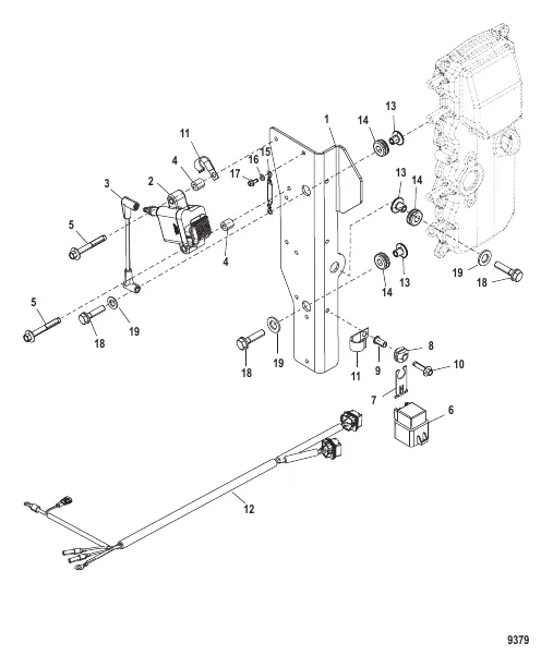 Coil Mounting USA-1B227000/Bel-0P401000 and Up