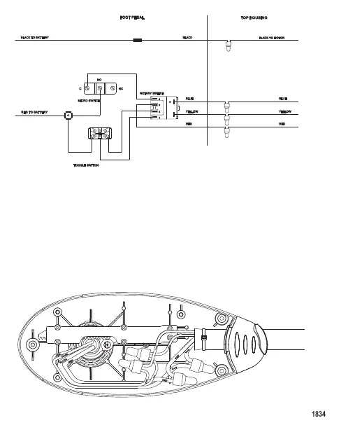 Схема электрических подключений (Модель FW36FT)