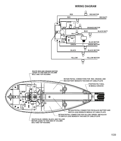 Схема электрических подключений (Модель TT5000) (24 В) Схема электрических подключений (Модель TT5000) (24 В)