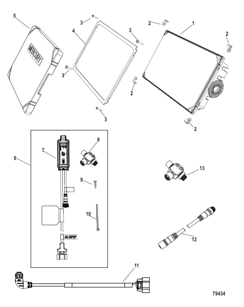 VesselView 704 and SmartCraft Connect