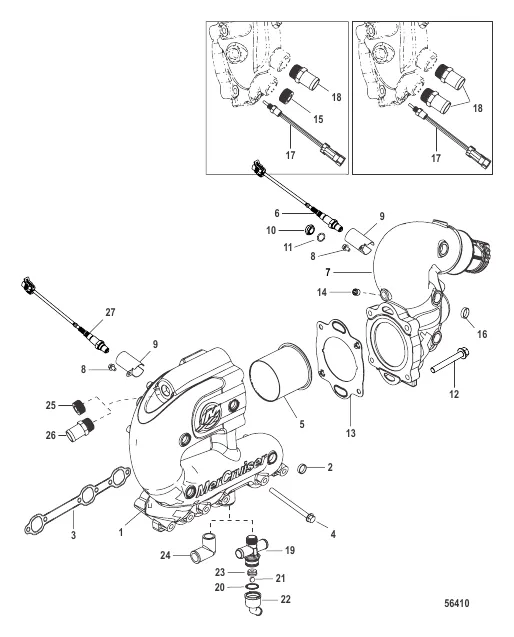 Exhaust Manifold and Elbow