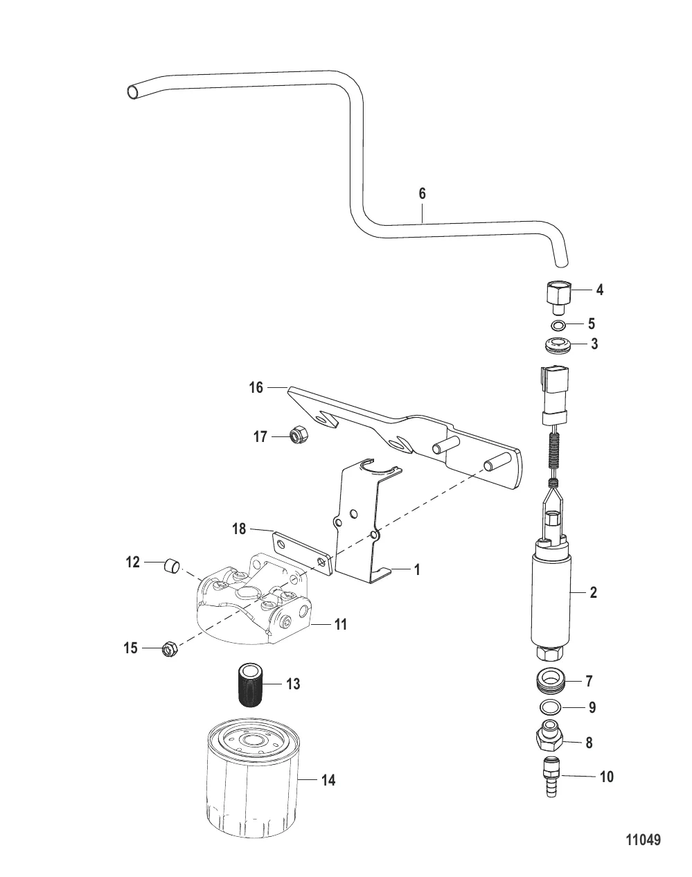 FUEL PUMP AND FUEL FILTER