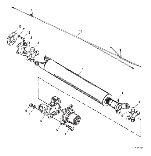 Driveshaft And Tailstock (Driveline)