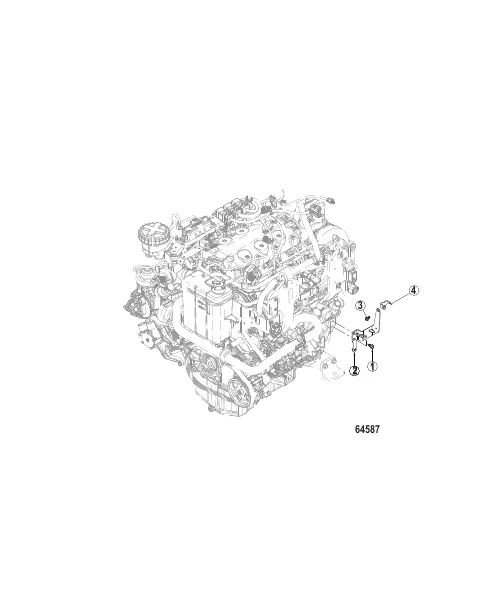 Exhaust System Riser and Elbow Bracket