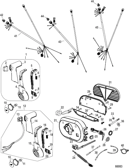 Remote Control-4000 Side Mount CAN P Ready