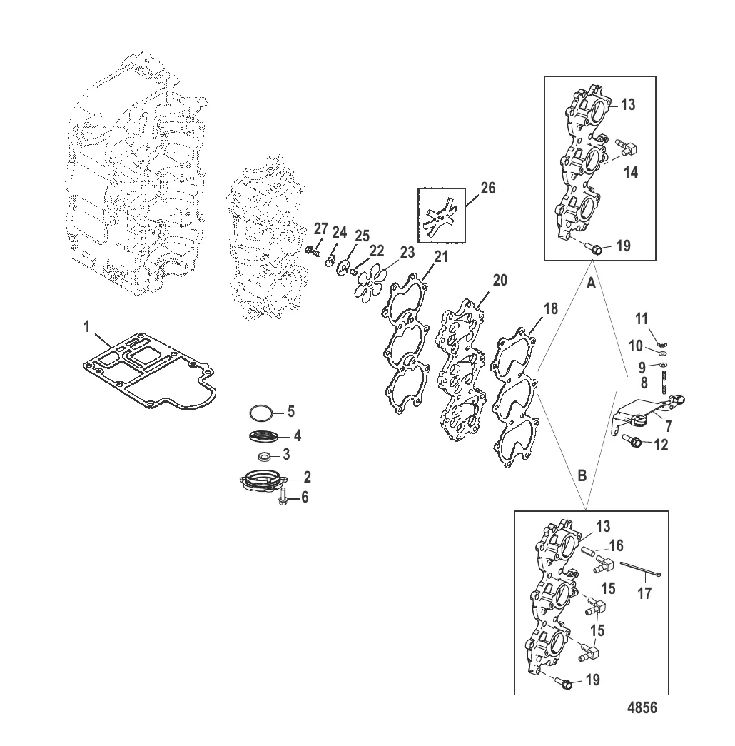 Induction Manifold and Reed Block